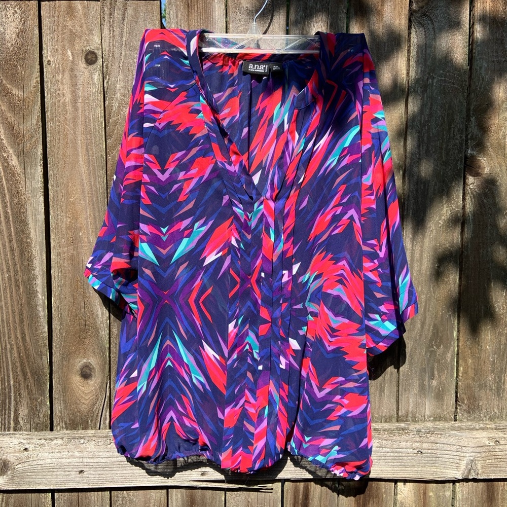 Vibrant top 💖💜